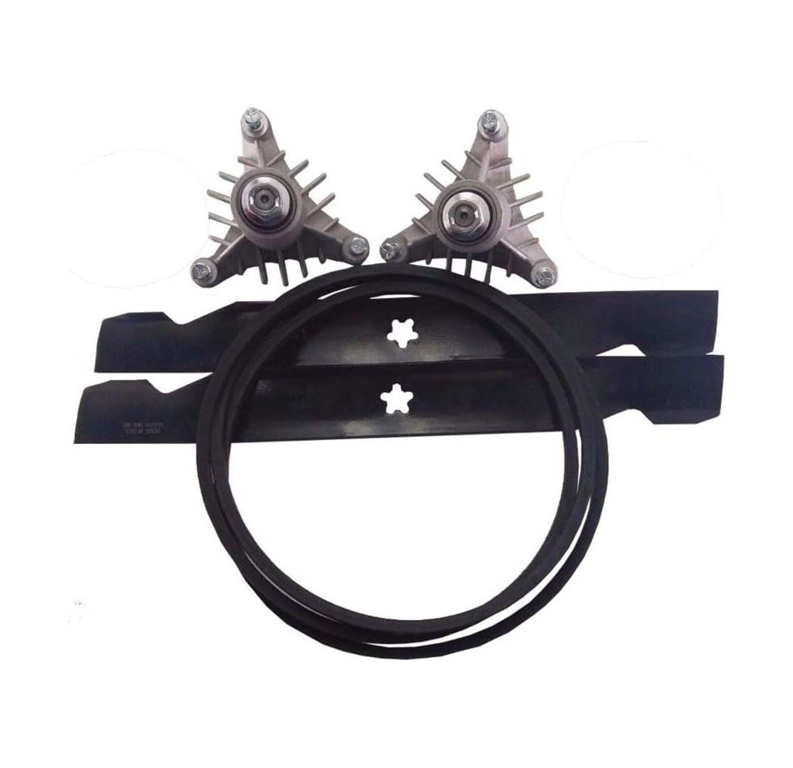 HYYYYH Lawn Mower Rebuild Kit Blades Belt Spindles Replace130794 138791