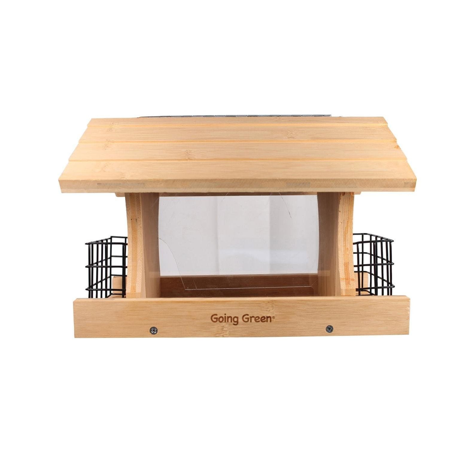 HYYYYH RANCHB2 Premium Bamboo Ranch Feeder with Suet Holders - Walmart.com