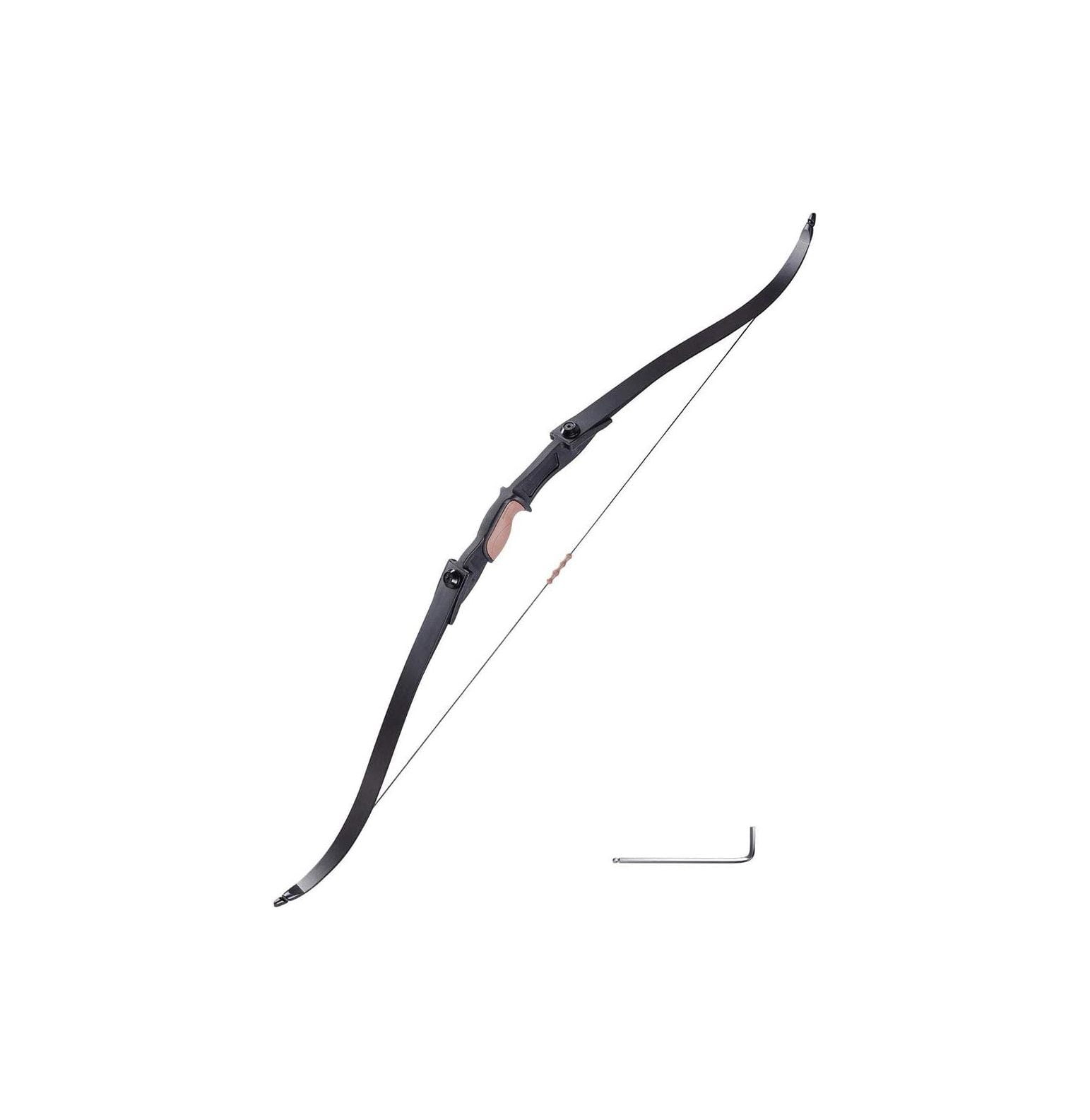 HYYYYH Recurve Bow Set Archery Aluminum Takedown Recurve Bow Right Hand