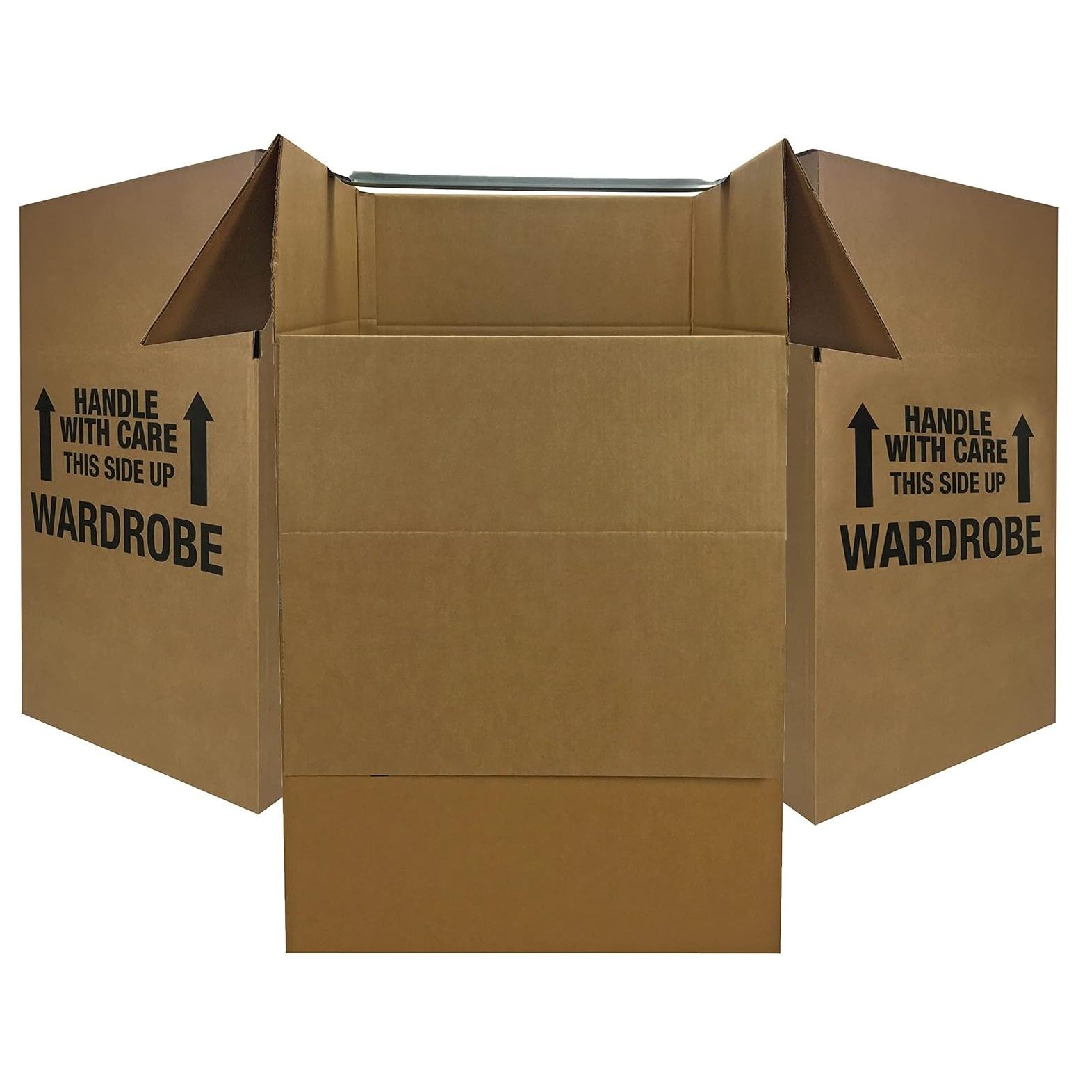 HYYYYH Space Savers Wardrobe Moving Boxes With Hanger 20" x 20" x 34