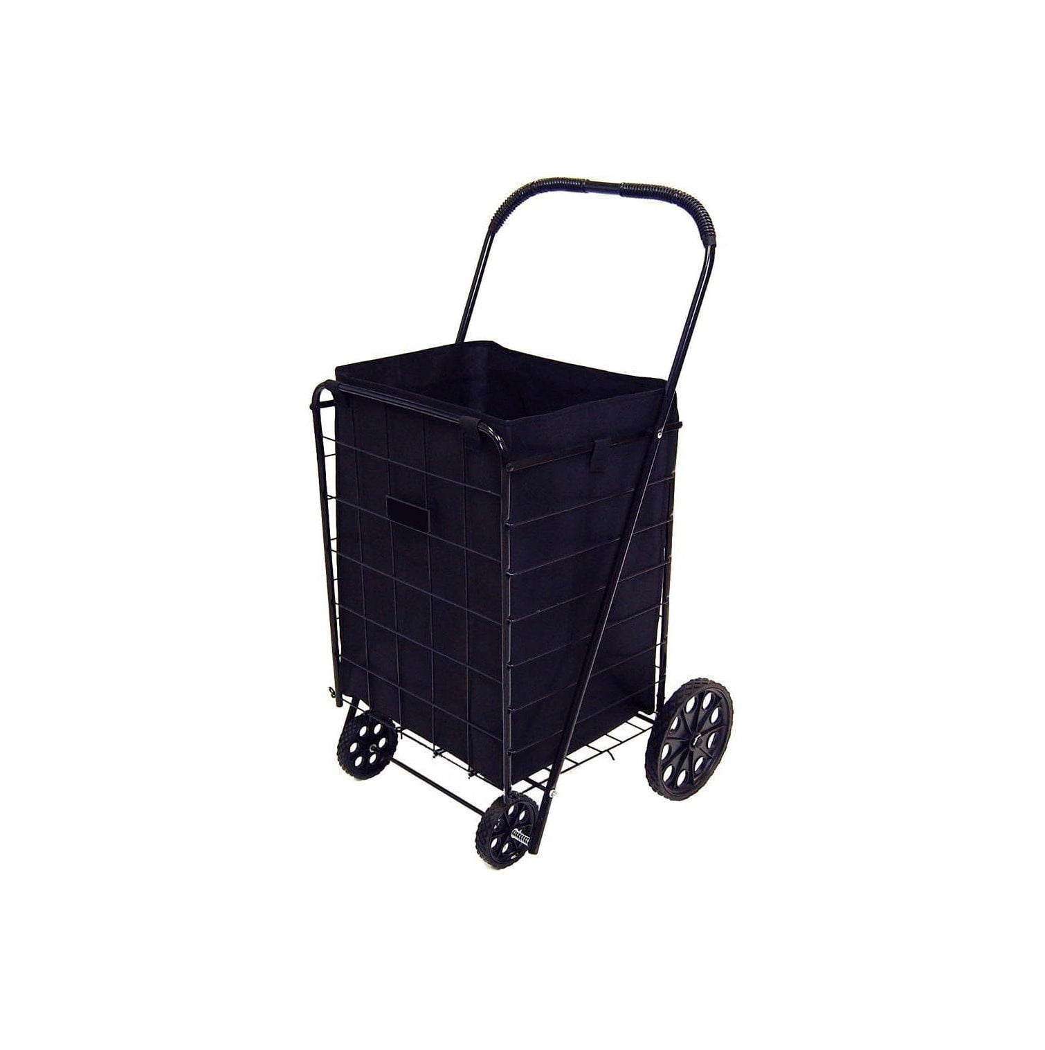 HYYYYH TM Folding Shopping CART Liner Insert with Cover in Black (Liner