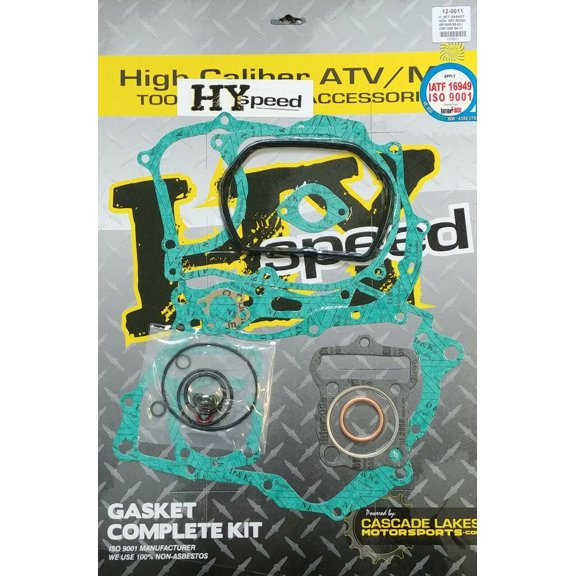 HYspeed Complete Gasket Kit Top Bottom End Engine Set Honda XR100R 1992-2003 & CRF100F 2004-2013