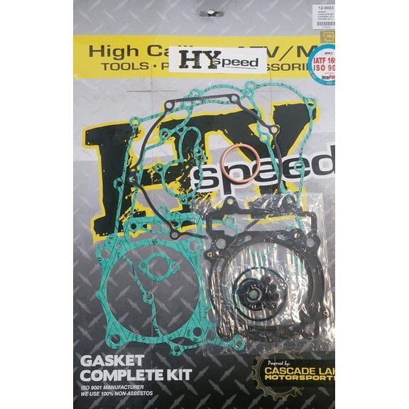 HYspeed Complete Gasket Kit Top & Bottom End Engine Set Kawasaki KFX 450R 08-14