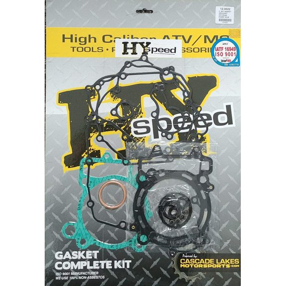 HYspeed Complete Gasket Kit Top & Bottom End Engine Set Kawasaki KX450F 06-08