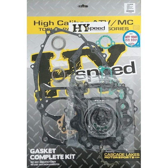 HYspeed Complete Gasket Kit Top & Bottom End Engine Set Yamaha Raptor 700 06-19