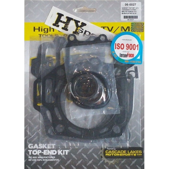 HYspeed Top End Head Gasket Kit Kawasaki BRUTE FORCE 750 4x4i 2005-2020 (Both Cylinders)
