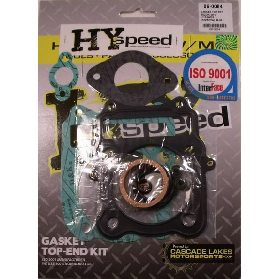 HYspeed Top End Head Gasket Kit Set Suzuki King Quad 300 1994-2002