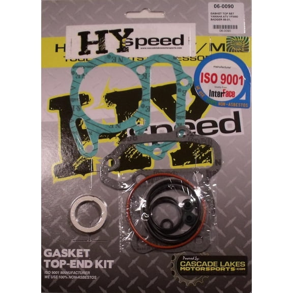 HYspeed Top End Head Gasket Kit Set Yamaha Raptor Grizzly Badger 80 1985-2008