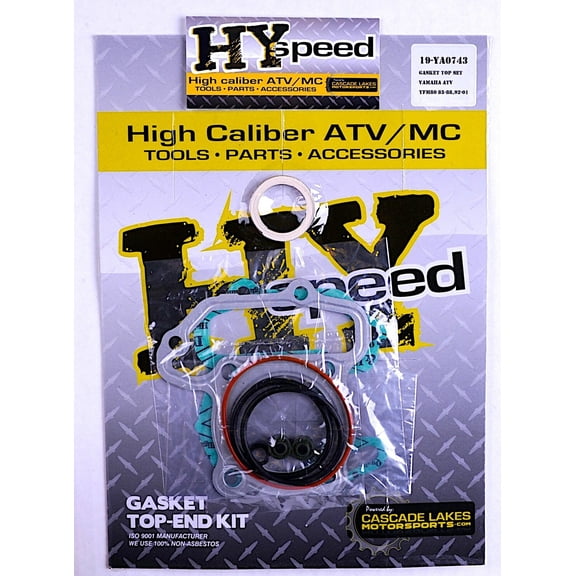 HYspeed Top End Head Gasket Kit Yamaha Badger Grizzly Raptor 80 YFM80 Moto 4 (See Description for Fitment)
