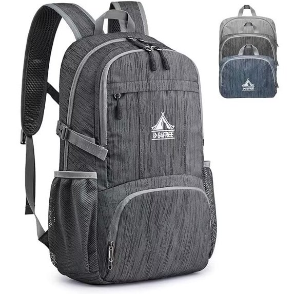 HYwys 30L Hiking Backpack Lightweight Packable Shoulder Daypack Outdoor Travel Foldable for Men Women