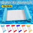 thumbnail image 1 of HYwys 51x28 Inflatable Pool Float Water Hammock Multi Purpose Swimming Portable Lounger Chair Floating Bed Outdoor Toys, 1 of 7