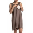 thumbnail image 1 of HYwys Maternity Pregnant Women Ladies Tank Vest Nursing Dress Breastfeeding Nightdress, 1 of 4