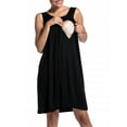 thumbnail image 1 of HYwys Maternity Pregnant Women Ladies Tank Vest Nursing Dress Breastfeeding Nightdress, 1 of 5