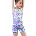 thumbnail image 1 of HYwys Shell Peal Gymnastics Leotard for Girls Toddler Kid Dance Unitards Biketards, 1 of 7