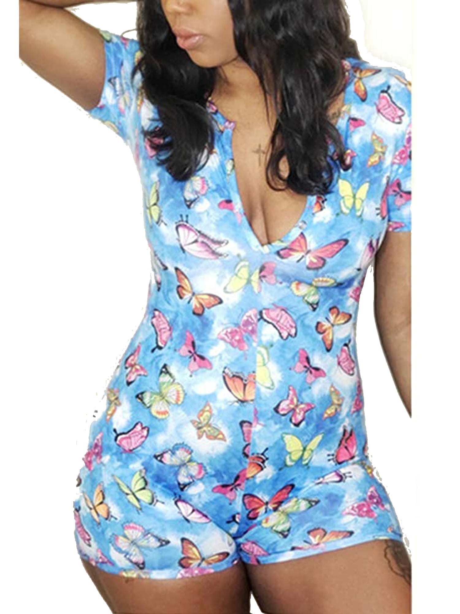 ESSENTIAL SHORT-SLEEVE BODYCON JUMPSUIT