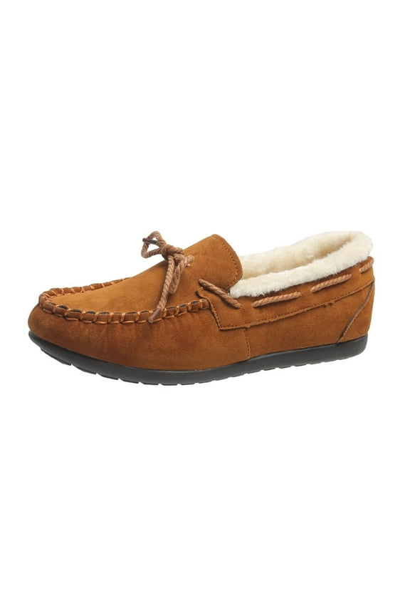Women's Moccasins House Slippers Memory Foam Indoor Outdoor Ladies Shoe