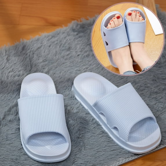 HYwys Women's Slip On Slippers Non-Slip Shower Sandals for Women Foams Sole Pool Shoes for Bathroom, Shower Bath Slippers Beach Water Slide House Slippers for House Indoor Outdoor Massage Footwear