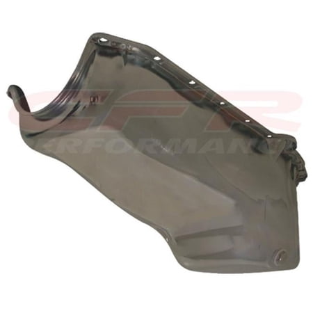HZ-7005-PO 1958-79 Chevy Small Block 283-305-327-350-400 Stock Oem Style Oil Pan - Orange