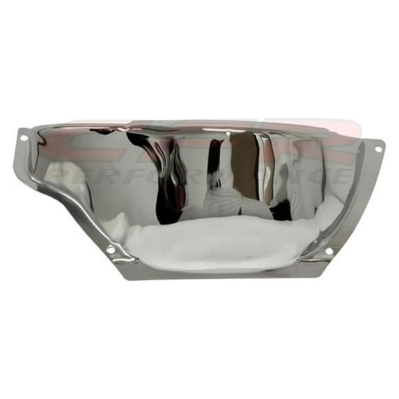HZ-9415-C 0.37 in. Ford Big Block 429-460 Steel Npt Water Neck - Chrome