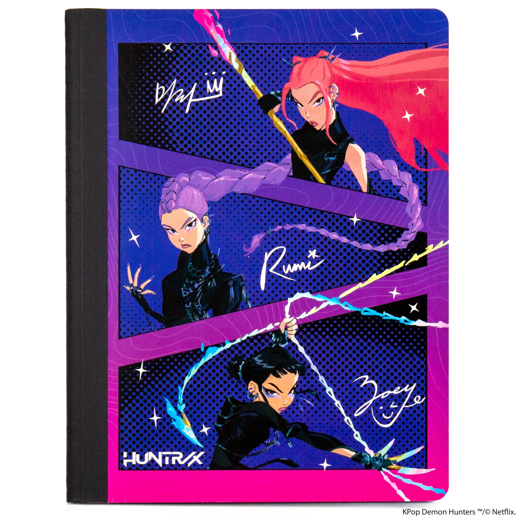 Netflix KPop Demon Hunters™ Composition Notebook, 80 Wide-Ruled Pages