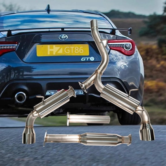 HZ Catback Exhaust for SUBARU BRZ/TOYOTA GT86 Performance Stainless Steel
