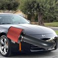 thumbnail image 1 of HZ Red 03-06 350Z G35 FX35 3.5L V6 Short Ram Racing Intake + Filter For Nissan, 1 of 7
