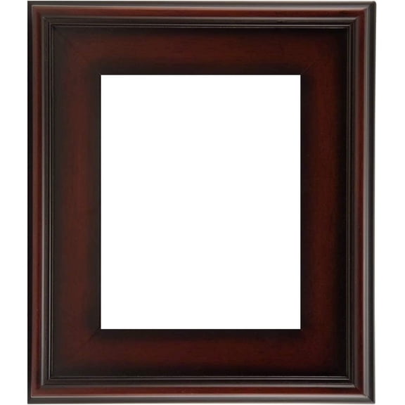 HZAT Plein Air Style Frame, Mahogany, 12x12", 2.75" Wide, 1/2" Rabbet Depth, Museum Quality for Art Panels, Canvas, Pictures