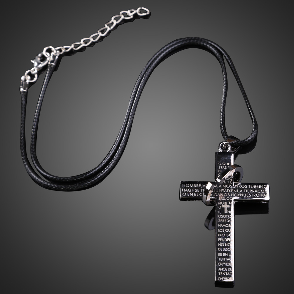 PROSTEEL Punk Silver Razor Blade Pendant Cool Men Boys Necklaces