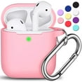 thumbnail image 1 of HZKAICUN AirPods Pro Case Cover with Keychain, Full Protective Silicone Skin Accessories for Women Men Girl with Latest AirPods Pro Case, 1 of 7