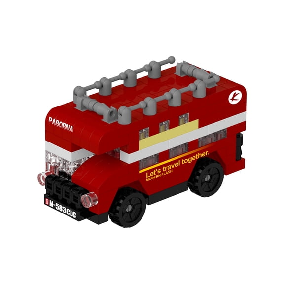 HZLKADAQ Mini Building Blocks Cars Set, 1Count Cute Camper Van & Off-Road Vehicle Models, STEM Construction Toy for Kids & Adults, Educational DIY Bricks Kit, Ideal Gift for Boys & Girls Ages 8+
