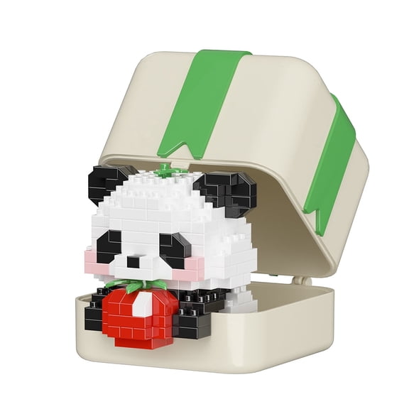 HZLKADAQ Mini Cute Animal Building Blocks Set, Micro Bricks Cartoon Animal in Gift Box, DIY 3D Puzzle Toy, Desk Decor, Creative Gift for Kids Adults, Collection Display