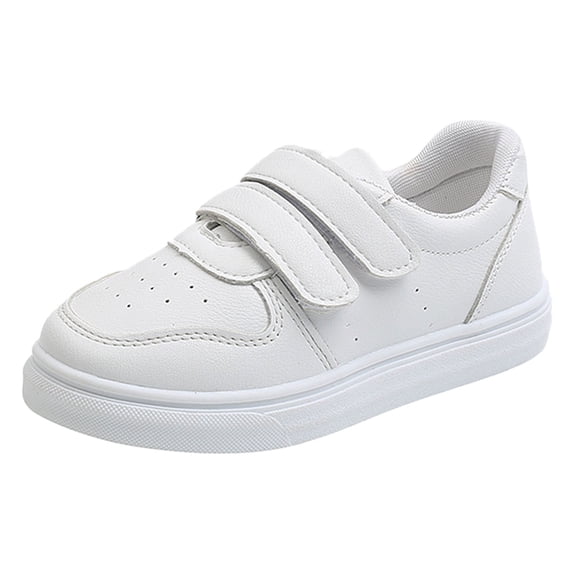 HZLPFO Girls Boys Running Sneakers Kids Tennis Shoes Breathable Walking Shoe White,2.5-3 Years