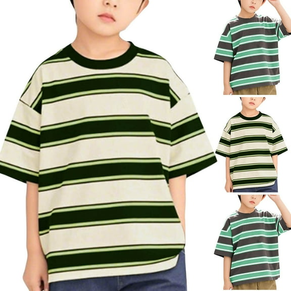 HZLPFO Toddler/Baby Boy Short Sleeve Shirts - T-Shirt Tops for Lightweight Comfort,12-18 Months