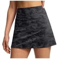 thumbnail image 1 of HZLPFO Women's Mini Skirt Tennis Skirt High Waisted Golf Skort with Pockets Stretchy Athletic Skirts for Workout Pickleball Running Grey,L, 1 of 7