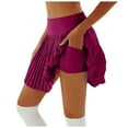 thumbnail image 1 of HZLPFO Women's Mini Skirts Pleated Skirt A-Line Short Mini Basic Skirt School Uniform Cheerleader Skirts Skater Skirt ,S, 1 of 3