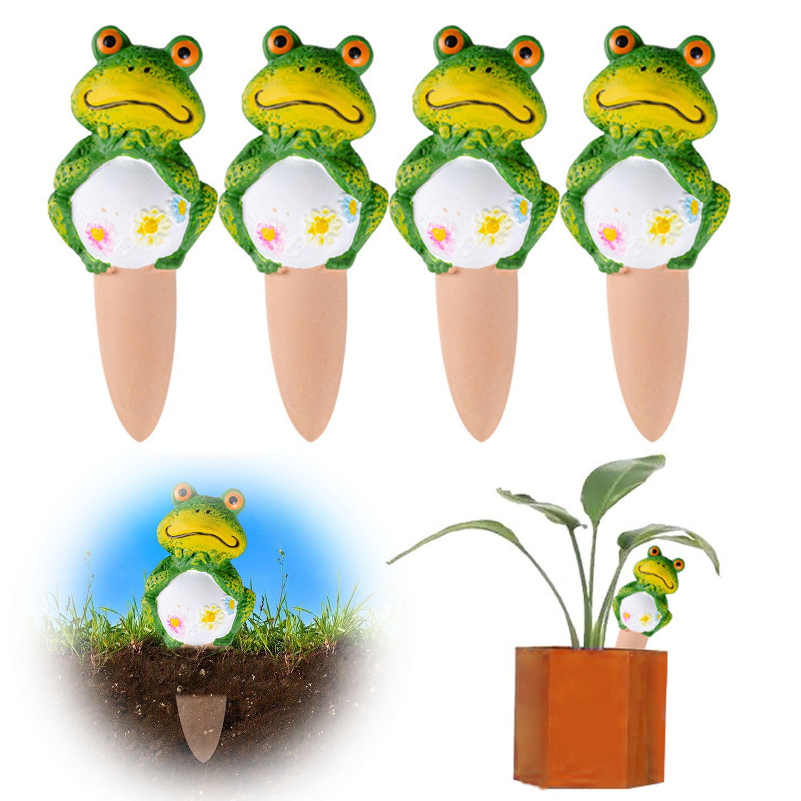 Pflanzenbewässerungskugeln - 4-teiliges Set Für Automatische Bewässerung Von Zimmer- Und Gartenpflanzen