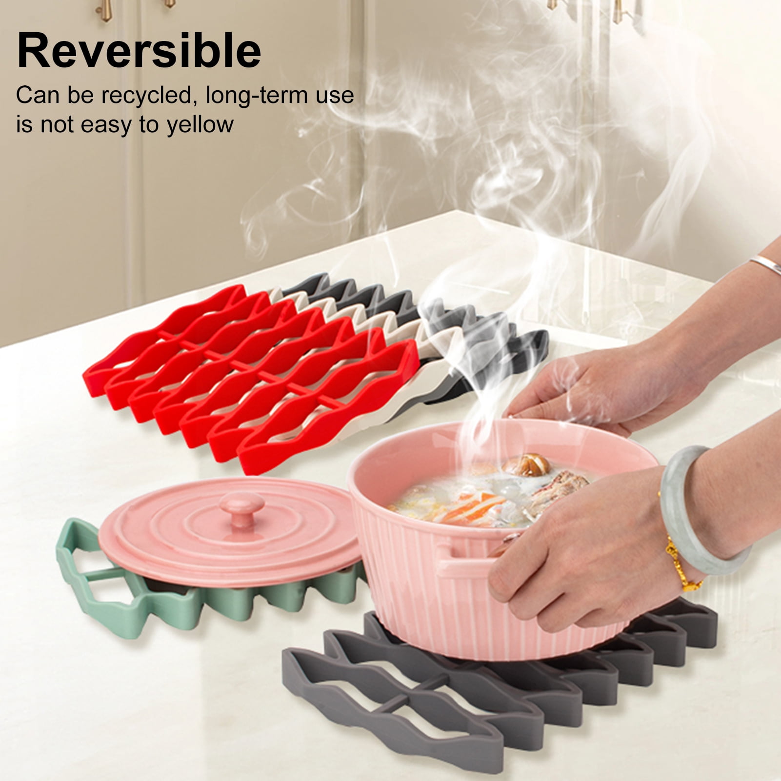 HZLXW Silicone Roasting Rack Non Stick Heat-Resistant Cooling Rack ...