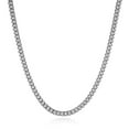 thumbnail interactive-video image 1 of Trendsmax 9mm Cuban Link Chain – Stainless Steel, 16–30 Inch, Silver Tone 1 of 2