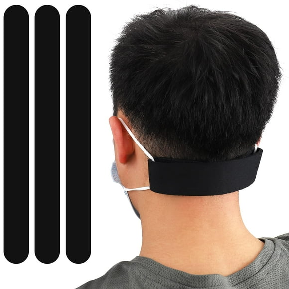 Neoprene Face Mask Ear Savers, Comfortable Mask Extender for Relief Ear Pain, Cute Mask Extender Strap, Adjustable Reusable Lightweight Mask Holder with Magic Hook Tape for Teens & Adult.