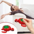 thumbnail image 1 of HZRSLY Fruit Turtle Clicker, Stress-Relief Mechanical Button Toy, Keychain Lobster Claw Attachment, Durable Plastic Sensory Gadget, 1 of 6