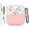 thumbnail image 1 of HZSY Electronics AirPods 4 Case Cover (2024) with Cleaning Kit Soft Silicone for Apple AirPods 4 Support USB-C Charging Case and Wireless Charging, 1 of 4