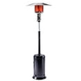 thumbnail image 1 of HZWDD 47000 BTU Outdoor Propane Patio Heater with Portable Wheels, 88 inch Standing Gas Outside Heater Stainless Steel Burner Commercial & Residential, 1 of 7