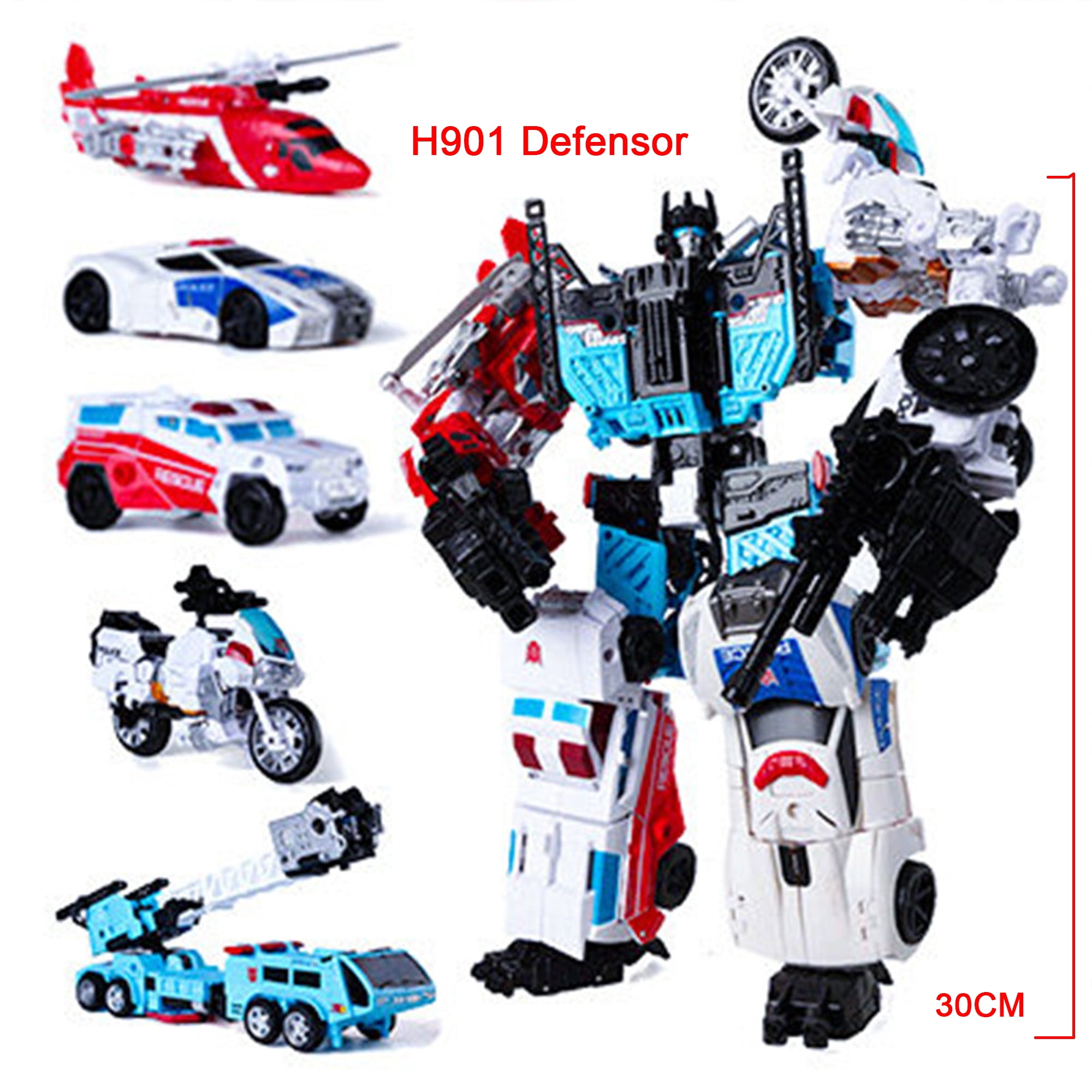 Defensor Robot HZX Defensor H901 Transformation Toys Robot 5IN1 Combiner Superion ...