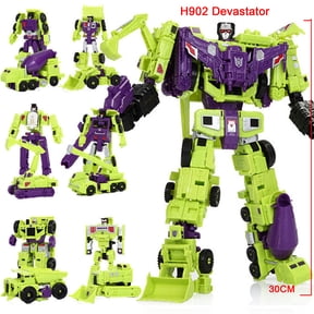 HZX Defensor H901 Transformation Toys Robot 5IN1 Combiner Superion Bruticus Devastator Deformation Action Figure