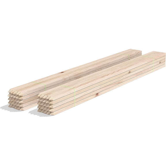 HZshop 4 Ft. Garden Stakes (50 Pack)