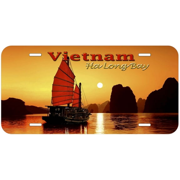 Ha Long Bay TAG01 Vietnam Novelty Car Auto License Plate