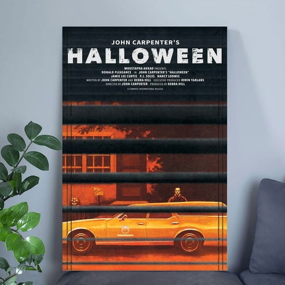 Ha.llo.ween 1978 – Classic Horror Movie Poster – Iconic Michael Myers Art Size 24''x36'' - Postora