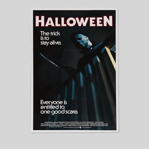 Ha.llo.ween Movie Classic Decorations Horror Movie Merchandise Michael Myers Mask Size 24''x36'' -Gategoo