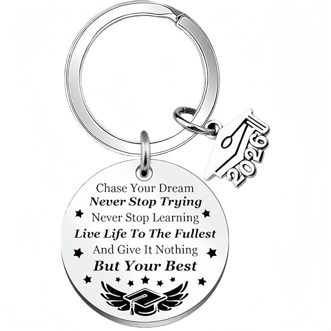 HaCpiu 2026 Graduation Gifts Keychains, Class of 2026 Inspirational ...