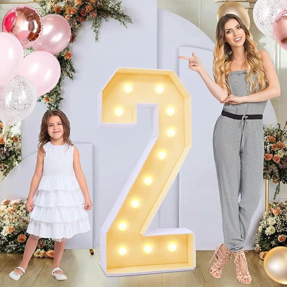 HaCpiu 2026 Graduation Large Number Light Board, Illuminated Number Board Photo Prop, Graduation Decorations for School Event Milestone Decor, Grad Party Backdrop & Commencement Events